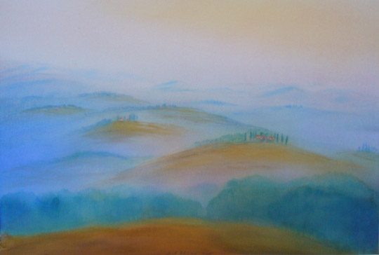 Rainer Weber - Dunst in der Toskana